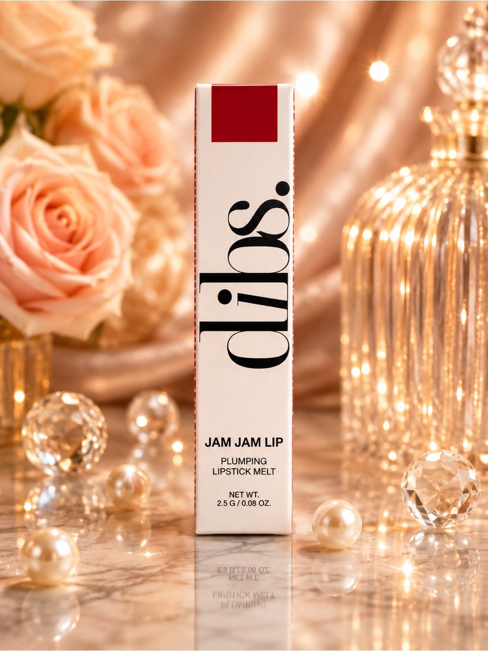 dibs Beauty Jam Jam Lip Plumping Melt Lipstick - Raspberry Marmalade